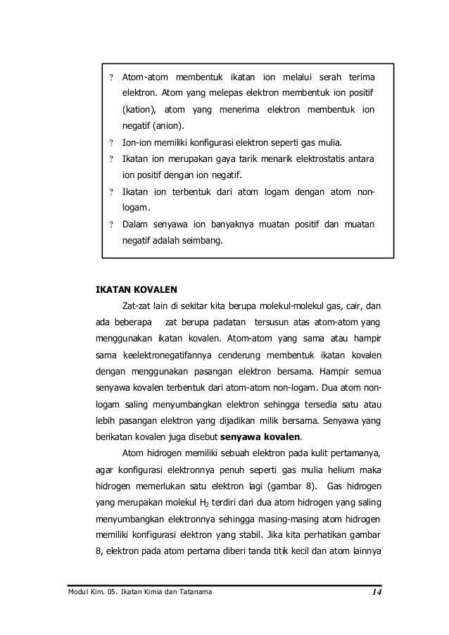 Tuliskan Langkah Langkah Terbentuknya Ikatan Ion Antara