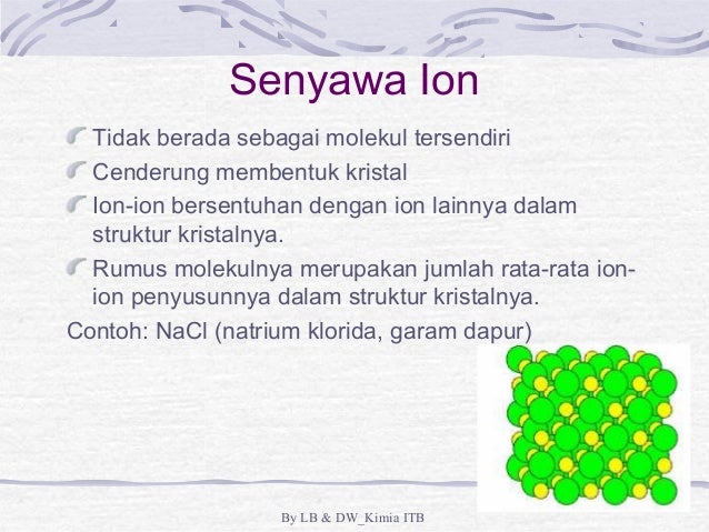 Ikatan kimia dan struktur molekul