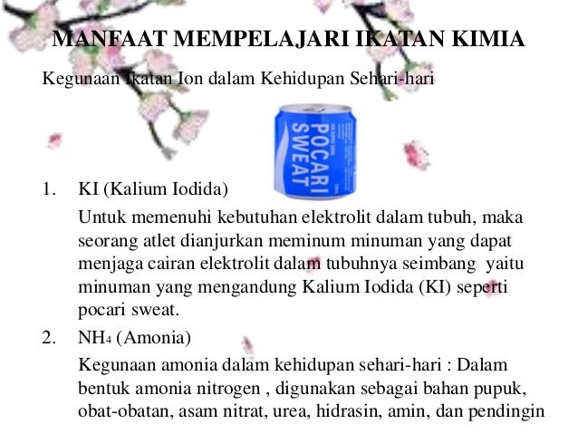 Contoh Senyawa Ion Dan Kovalen Dalam Kehidupan Sehari Hari