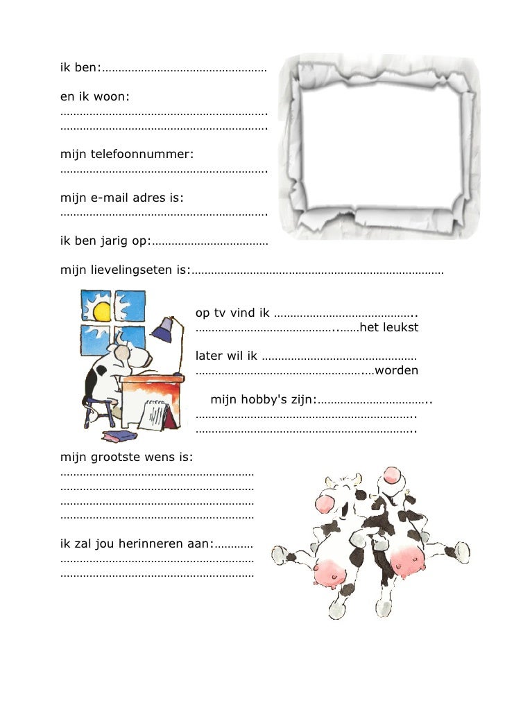 vriendenboekje