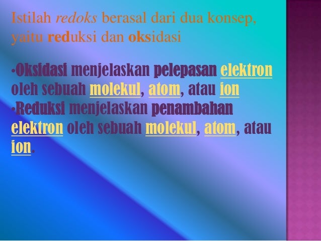 Reaksi redoks