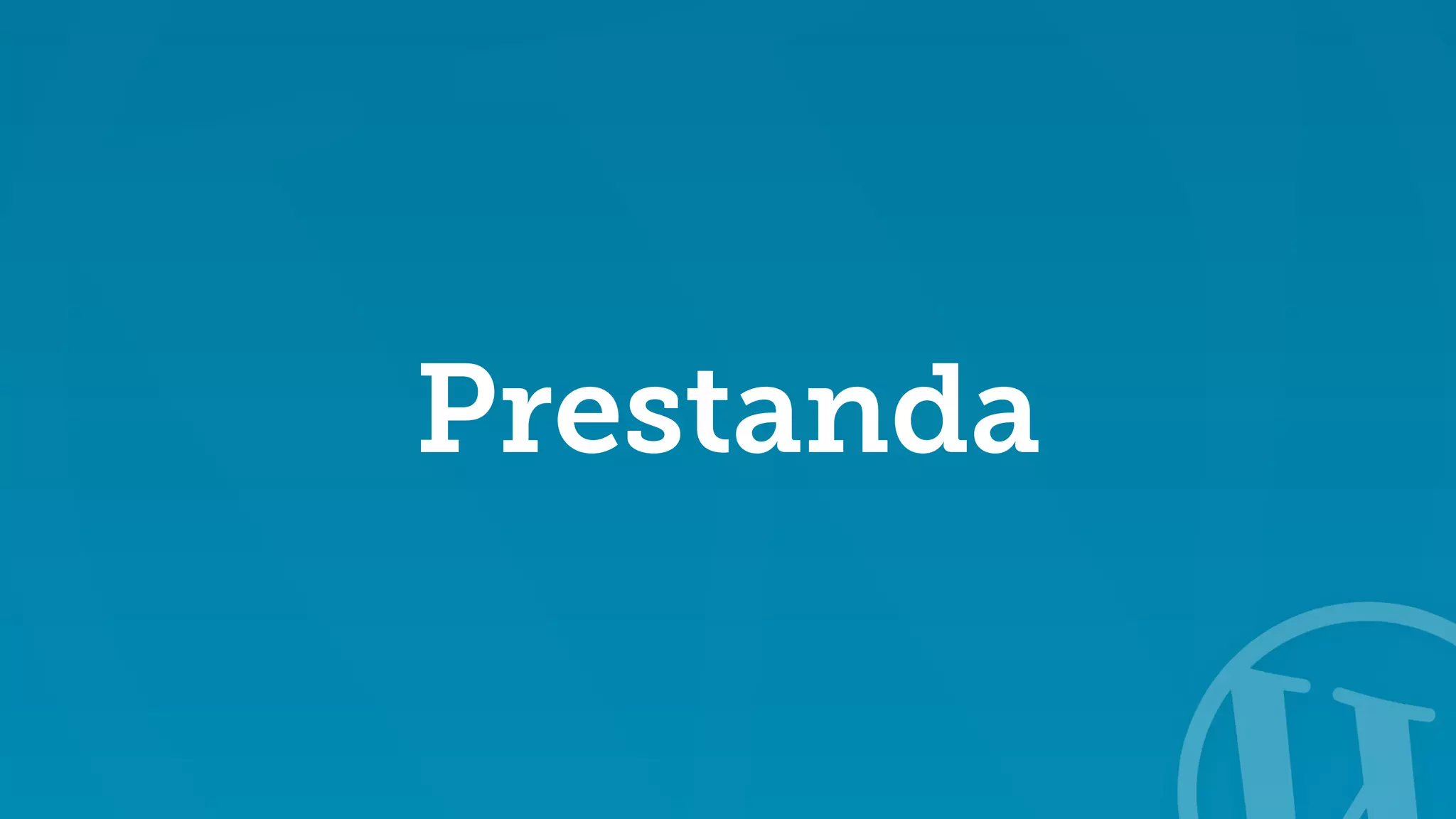 Prestanda 
 