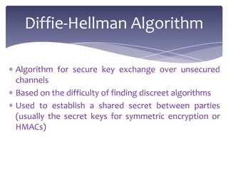 Internet Key Exchange Protocol | PPTX | Internet | Computing