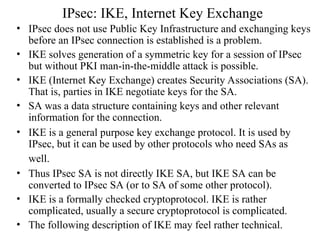 Comprehensive Overview of IPsec and IKE Protocols for Secure Key ...