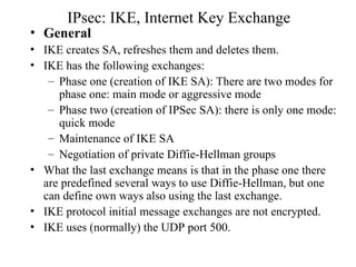 Comprehensive Overview of IPsec and IKE Protocols for Secure Key ...