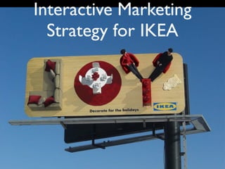 Interactive Marketing Strategy for IKEA