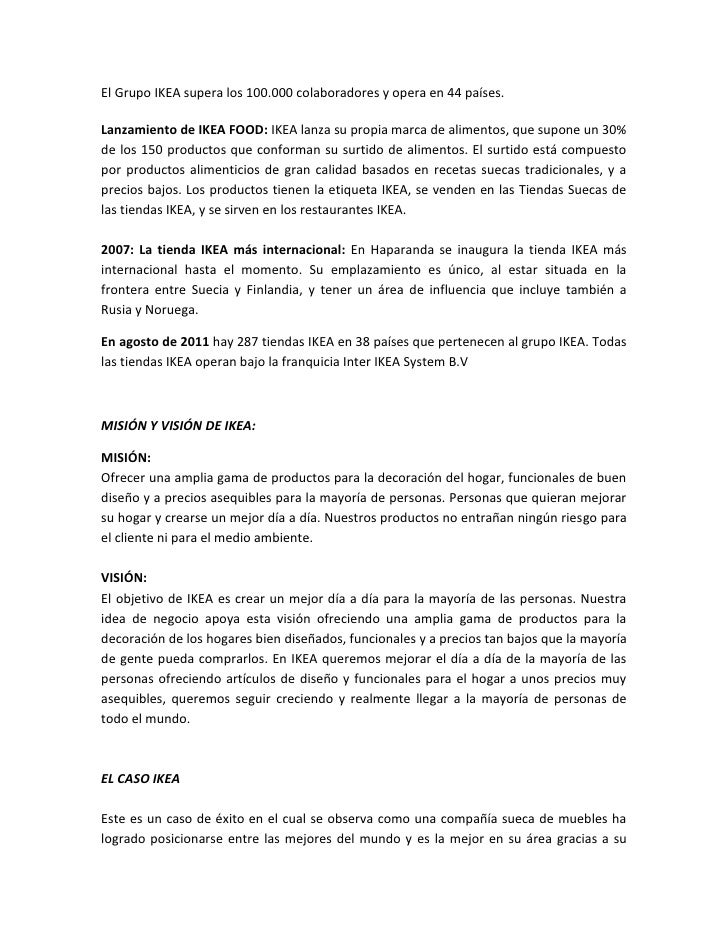 mision y vision de ikea mision y vision de ikea
