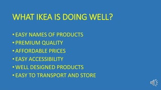 IKEA - Marketing Case Study | PPTX