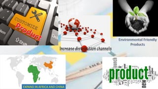 EXPAND IN AFRICA AND CHINA
 