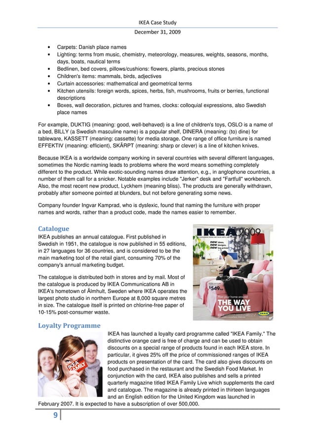 Ikea Case Study
