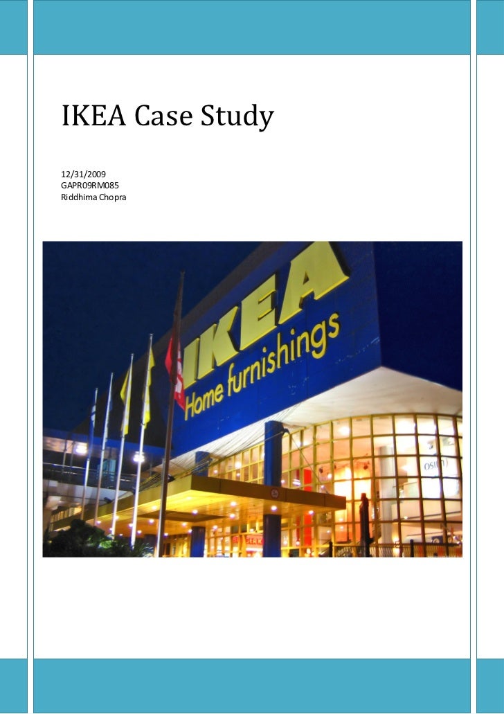 Ikea case study picture