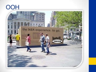 Branding RecommendationTo Jetsetters,Hotell IKEA is the brand of mid-price hotels, that better delivers a unique and affordable hotel experience.Because:Well-designed IKEA furniture