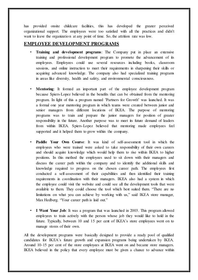 Ikea Hr Practices