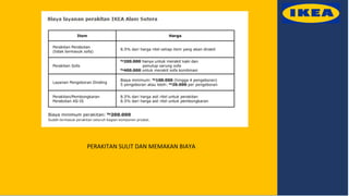 PERAKITAN SULIT DAN MEMAKAN BIAYA