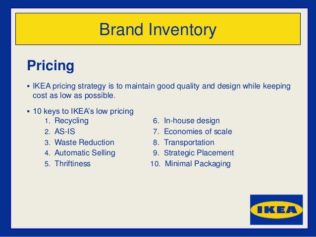 pricing strategy take an example of ikea pricing strategy take an example of ikea