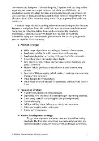 IKEA Strategic case study & analysis | PDF