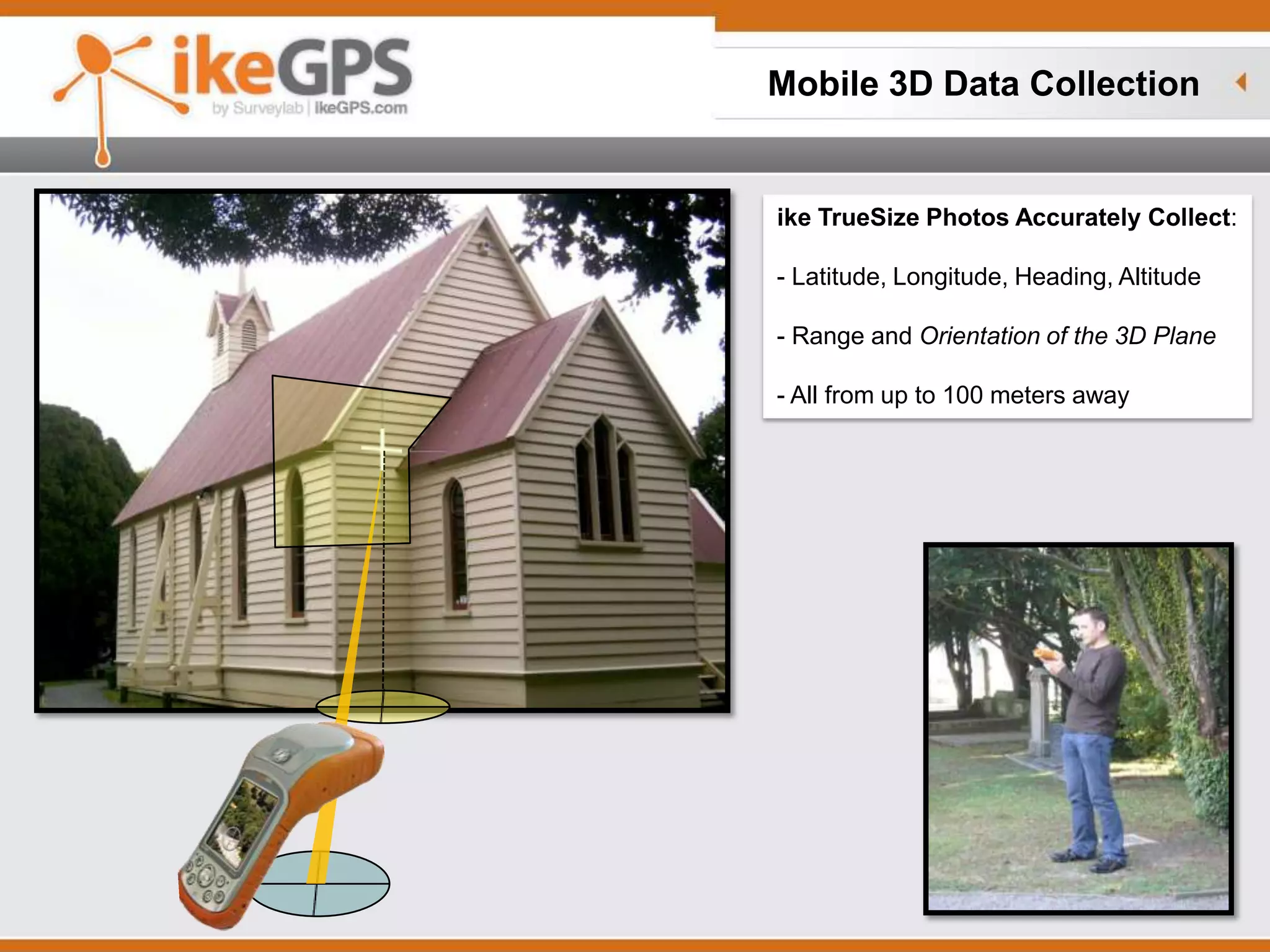 Ikegps Ruler 3D Modeling With the ikeGPS Mobile GIS System | PPT