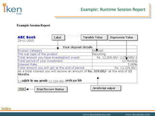 Example: Runtime Session Report 