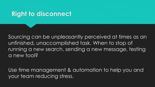 Lack of control
What can trigger stress here?
Hiring Managers
Candidates
Alignment with the business
 