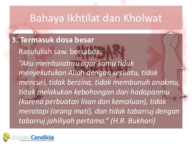 Ikhtilat Dan Khalwat Serial Pengetahuan Islam
