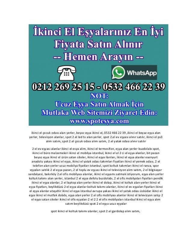 Ikinci El Yatak Odasi Takimi Alanlar Ikinci El Esya Alanlar