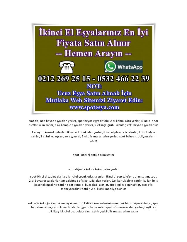 Spot beyaz eşya defolu