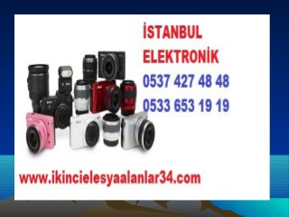 Kozyatağı İkinci El Fotoğraf Makinesi Alan Yerler 0537 427 48 48