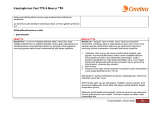 Karşılaştırmalı Yeni TTK & Mevcut TTK


göstermesi hâlinde giderler kısmen veya tamamen istem sahiplerine
yükletilebilir.

(2) Genel kurul özel denetçinin atanmasına karar vermişse giderler şirkete ait
olur.

G) Genel kurul kararlarının iptali

I - İptal sebepleri

YENİ TTK                                                                         MEVCUT TTK
MADDE 445- (1) 446 ncı maddede belirtilen kişiler, kanun veya esas               MADDE 381 - Aşağıda yazılı kimseler, kanun veya esas mukavele
sözleşme hükümlerine ve özellikle dürüstlük kuralına aykırı olan genel kurul     hükümlerine ve bilhassa afaki iyi niyet esaslarına aykırı olan umumi heyet
kararları aleyhine, karar tarihinden itibaren üç ay içinde, şirket merkezinin    kararları aleyhine, tarihlerinden itibaren üç ay içinde şirket merkezinin
bulunduğu yerdeki asliye ticaret mahkemesinde iptal davası açabilirler.          bulunduğu yerdeki mahkemeye müracaatla iptal davası açabilirler:

                                                                                 1. Toplantıda hazır bulunup da karara muhalif kalarak keyfiyeti zapta
                                                                                    geçirten veya reyini kullanmasına haksız olarak müsaade edilmiyen
                                                                                    yahut toplantıya davetin usulü dairesinde yapılmadığını veyahut
                                                                                    gündemin gereği gibi ilan veya tebliğ edilmediğini yahut umumi heyet
                                                                                    toplantısına iştirake salahiyetli olmıyan kimselerin karara iştirak etmiş
                                                                                    bulunduklarını iddia eden pay sahipleri;
                                                                                 2. İdare meclisi;
                                                                                 3. Kararların infazı idare meclisi azalariyle murakıpların şahsi mesuliyetlerini
                                                                                    mucip olduğu takdirde bunların her biri.

                                                                                 İptal davasının açılması keyfiyetiyle duruşmanın yapılacağı gün, idare heyeti
                                                                                 tarafından usulen ilan olunur.

                                                                                 Birinci fıkrada yazılı üç aylık hak düşüren müddetin sona ermesinden önce
                                                                                 duruşmaya başlanamaz. Birden fazla iptal davası açıldığı takdirde, davalar
                                                                                 birleştirilerek görülür.

                                                                                 Mahkeme şirketin talebi üzerine şirketin muhtemel zararına karşı davacıların
                                                                                 teminat göstermesine karar verebilir. Teminatın mahiyet ve miktarını tayin
                                                                                 mahkemeye aittir.

                                                                                                               Ticaret Şirketleri | Anonim Şirket       153
 