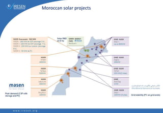 Moroccan solar projects
 