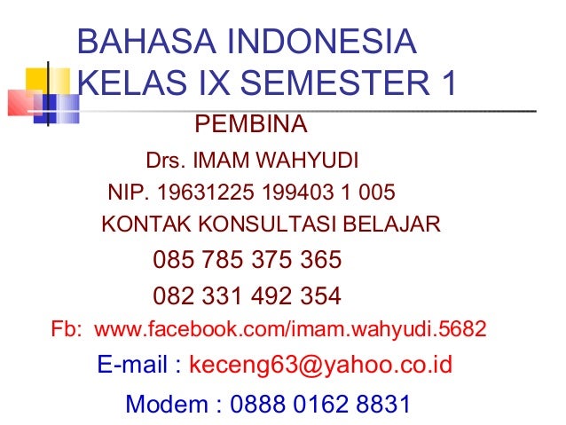 Iklan Baris Kd 4 1