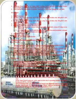 4. Peraturan Pemerintah No. 46 Tahun 2002 Tentang Tarif Atas Jenis Penerimaan Negara
Bukan Pajak yang Berlaku Pada Badan Pertanahan Nasional.
5. Surat Edaran Kepala Badan Pertanahan Nasional No.600-1900 Tanggal 31 Juli 2003.
Persyaratan:
1. Surat Permohonan
2. Identitas diri Wakif (fotocopy KTP dan KK yang masih berlaku dan dilegalisir oleh
Pejabat yang berwenang)
3. Identitas diri Nadzir (fotocopy KTP dan KK yang masih berlaku dan dilegalisir oleh
Pejabat yang berwenang)
4. Surat Kuasa, jika permohonannya dikuasakan
5. Bukti perolehan kepemilikan tanah disertai:
1. pernyataan pemohon bahwa telah menguasai secara fisik selama 20 tahun terus
menerus
2. keterangan Kepala Desa/Lurah dengan saksi 2 orang tetua adat/penduduk setempat
yang membenarkan penguasaan tanah tersebut.
6. Akta Ikrar Wakaf
7. Surat Pengesahan Nadzir
8. Foto copy SPPT PBB tahun berjalan
 Pendaftaran Pertama Kali Konversi - Sistematik
Dasar Hukum:
1. Undang-Undang No. 5 Tahun 1960 tentang Peraturan Pokok-Pokok Agraria (UUPA).
2. Peraturan Pemerintah No. 24 Tahun 1997 tentang Pendaftaran Tanah.
3. Peraturan Menteri Negara Agraria/ Kepala Badan Pertanahan Nasional No. 3 Tahun 1997
tentang Ketentuan Pelaksanaan Peraturan Pemerintah No. 24 Tahun 1997.
4. Peraturan Pemerintah No. 46 Tahun 2002 Tentang TarifAtas Jenis Penerimaan Negara
Bukan Pajak yang Berlaku Pada Badan Pertanahan Nasional.
5. Surat Edaran Kepala Badan Pertanahan Nasional No.600-1900 Tanggal 31 Juli 2003.
Persyaratan:
1. Surat Permohonan dan Surat kuasa, jika permohonannya dikuasakan.
2. Identitas diri pemohon dan atau kuasanya (fotocopy KTP dan KK yang masih berlaku dan
dilegalisir oleh Pejabat yang berwenang).
3. Bukti tertulis yang membuktikan adanya hak yang bersangkutan, yaitu:
o Surat tanda bukti hak milik yang diterbitkan berdasarkan Peraturan Swapraja yang
bersangkutan, atau
o sertipikat hak milik yang diterbitkan berdasarkan PMA No. 9/1959, atau
o surat keputusan pemberian hak milik dari Pejabat yang berwenang, baik sebelum
ataupun sejak berlakunya UUPA, yang tidak disertai kewajiban untuk mendaftarkan
hak yang diberikan, tetapi telah dipenuhi semua kewajiban yang disebut didalamnya,
atau
o petuk Pajak Bumi/Landrente, girik, pipil, kekitir dan Verponding Indonesia sebelum
berlakunya PP No. 10/1961, atau
o akta pemindahan hak yang dibuat dibawah tangan yang dibubuhi tanda kesaksian oleh
Kepala Adat/Kepala Desa/Kelurahan yang dibuat sebelum berlakunya Peraturan
Pemerintah ini dengan disertai alas hak yang dialihkan, atau
 