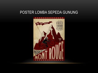 POSTER LOMBA SEPEDA GUNUNG
 