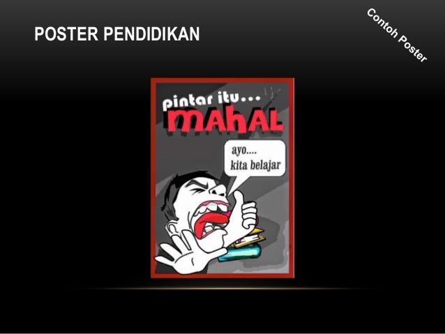 Iklan, poster dan slogan