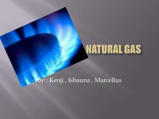                                      Natural GAS By : Kenji , Ishauna , Marcellus 