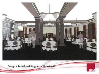 Design – Functional Program – Main Level
 