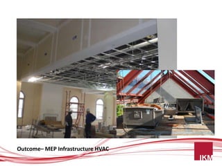 Outcome– MEP Infrastructure HVAC
 
