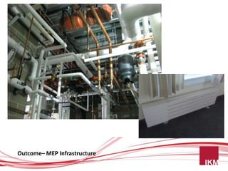 Outcome– MEP Infrastructure
 