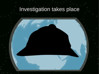 Investigation takes place
 