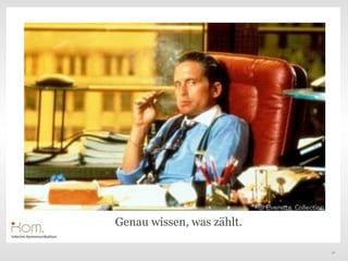 Genau wissen, was zählt.

                           32
 