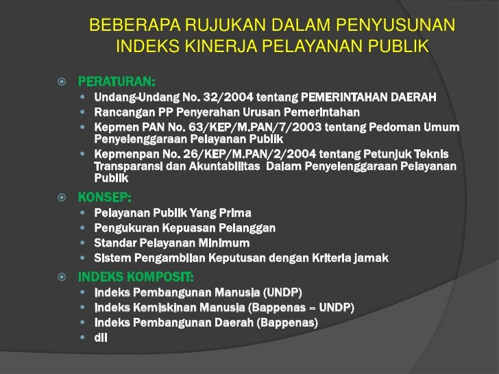 pengukuran indeks kinerja pelayanan publik (IKPP) di bontang dan bali…