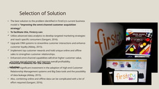 An Analysis of FirstCry India - Business Management | PPTX