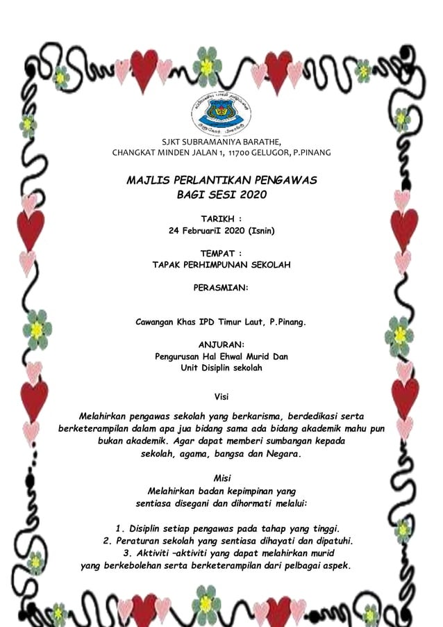 Ikrar pengawas | PDF