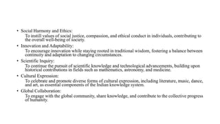 nature and importance of Indian Knowledge System | PPTX