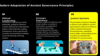 Indian Knowledge System. Principles of Good Governance in Ancient India ...