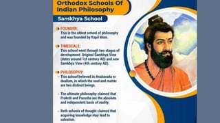 six schools of Indian Philosophy in Indian Knowledge System | PDF