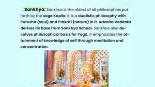 six schools of Indian Philosophy in Indian Knowledge System | PDF