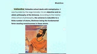 six schools of Indian Philosophy in Indian Knowledge System | PDF