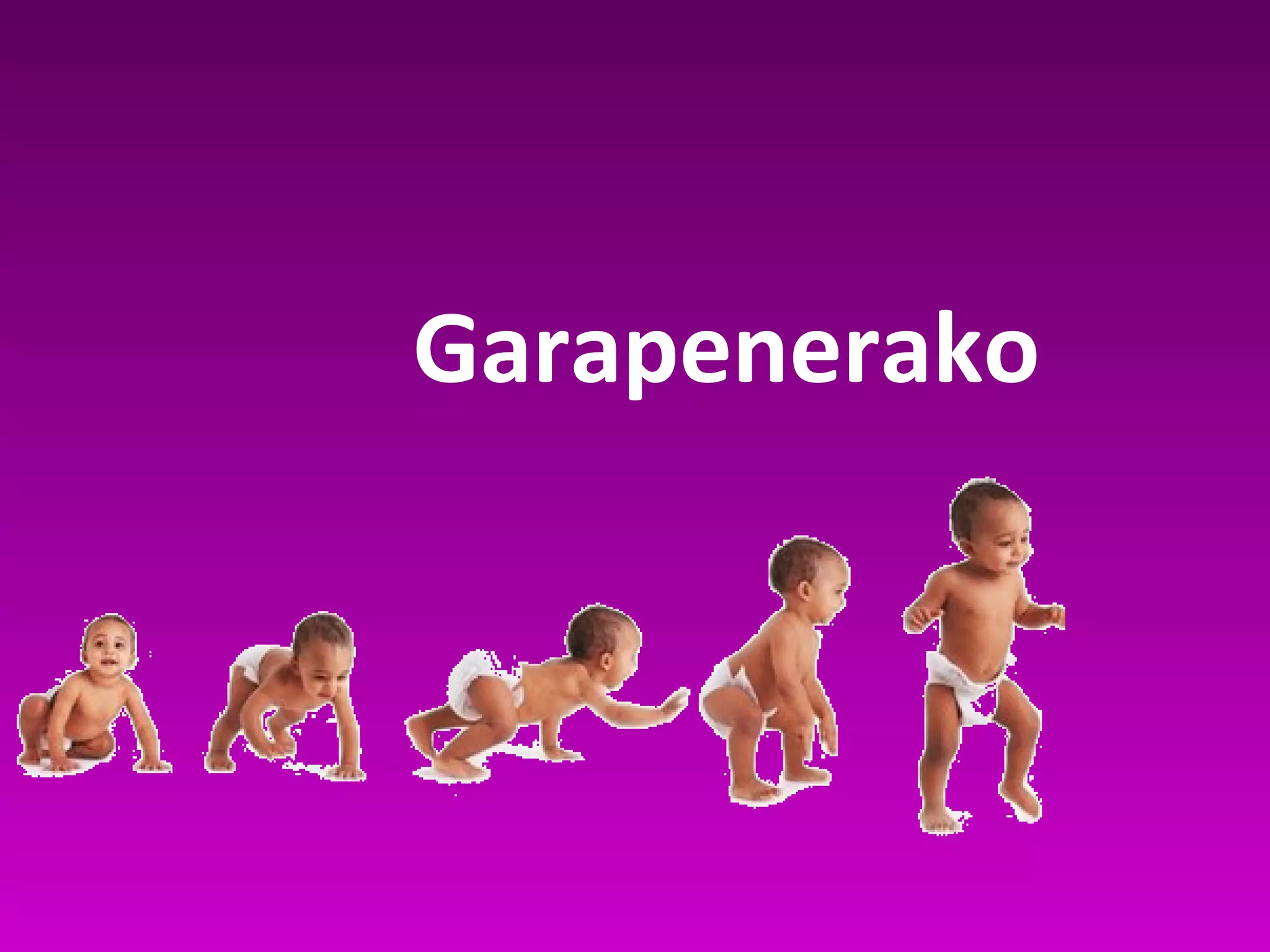 Garapenerako 