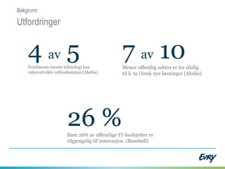 4
Kilder: SSBs befolkningsfremskrivinger
Kommunereform – A-Magasinet, Aftenposten, 28.11.2014
Sektorens utfordringsbilde
Strategi 2015-2017
 