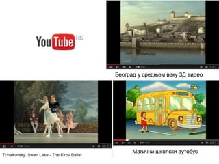 Београд у средњем веку 3Д видео
Магични школски аутобус
 